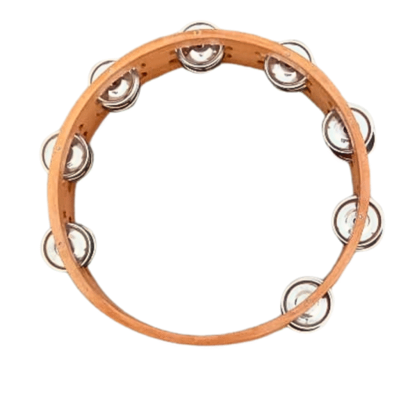 Premium Handcrafted Tambourine, Headless - Image 6