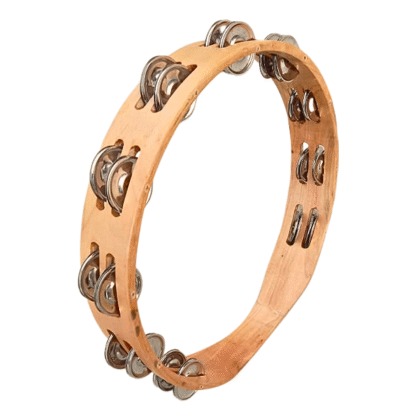 Premium Handcrafted Tambourine, Headless - Image 7
