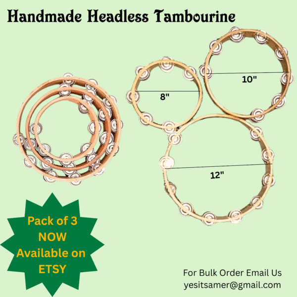 headless tambourine