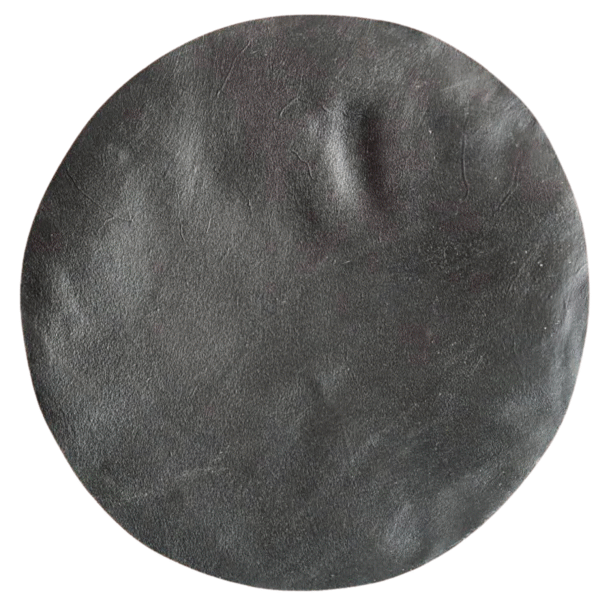 Rawhide drum heads black